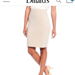 Calvin Klein Luxe Stretch Pencil Skirt
